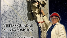 Visitas guiadas a la exposición: “Astronautas” Visitas guiadas a la exposición: “Astronautas”