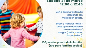 Música y danza para la primera infancia