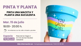Taller familiar "Pinta y Planta"