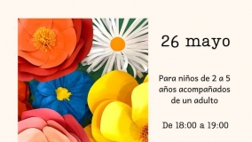 Taller en familia "Una tarde con flores"