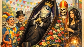 Entierro de la Sardina en Valdestillas