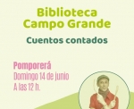"Cuentos Contados" en la Biblioteca del Campo Grande