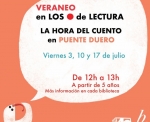 "La hora del cuento" en Puente Duero
