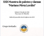 XXIXI Muestra de Paloteo y Danzas