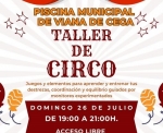 Taller de Circo en Viana de Cega 