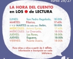 "La hora del cuento" en los puntos de lectura de Valladolid