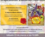 Actividad infantil del libro "Un regalo monstruoso" en Oletvm Jr.