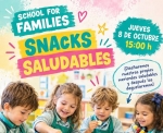 School for families "Snacks saludables" en el Colegio Internacional de Valladolid