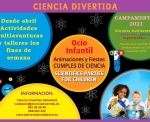 Actividades multiaventuras y talleres con Ciencia Divertida