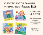 Cuentacuentos en familia: "Anna Fité" en la Librería La Marmota