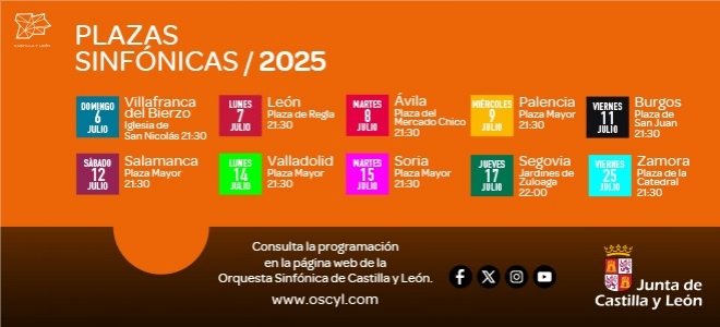 OSCyL Plazas Sinfónicas